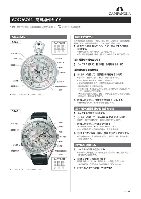 citizen シチズンウオッチ6760～6769